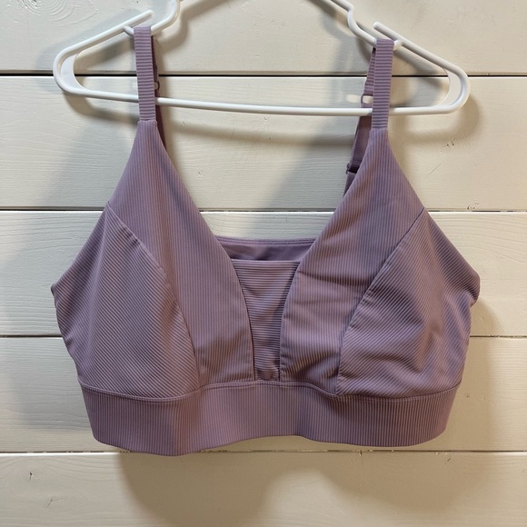OLD NAVY ACTIVE • PowerSoft Light Support Bra • Lilac (3X) - Picture 1 of 7